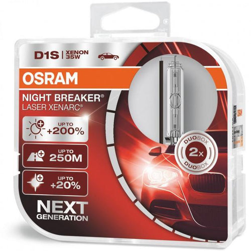 OSRAM Night Breaker Laser Next Gen - HID/Xenon Replacement Bulbs